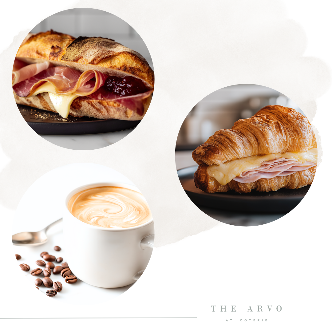 2025 July The Arvo Cafe at Coterie Promos